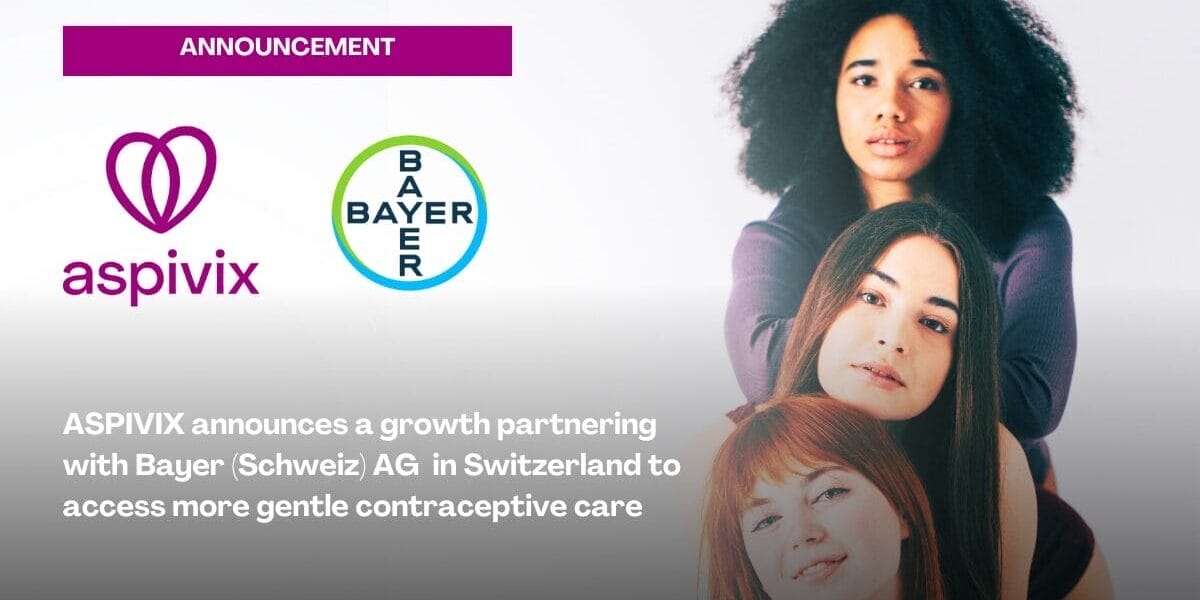 Bayer (Schweiz) AG and ASPIVIX collaborate to reduce pain in Women’s Health procedures